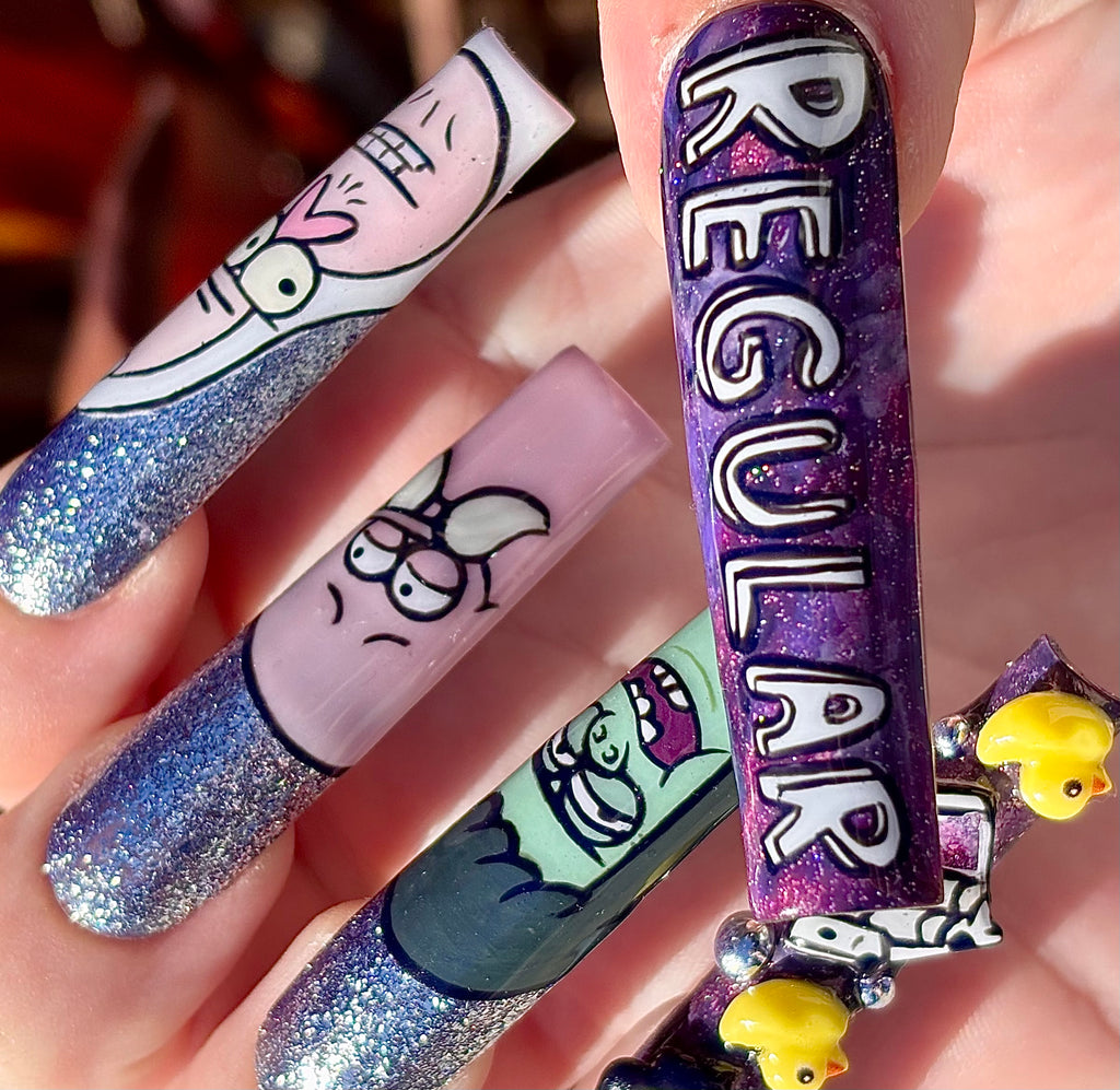 REGULAR SHOW Press On Nails
