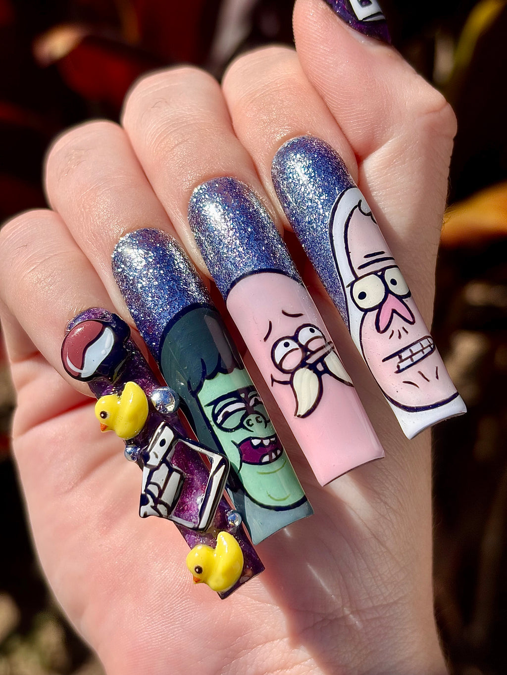 REGULAR SHOW Press On Nails