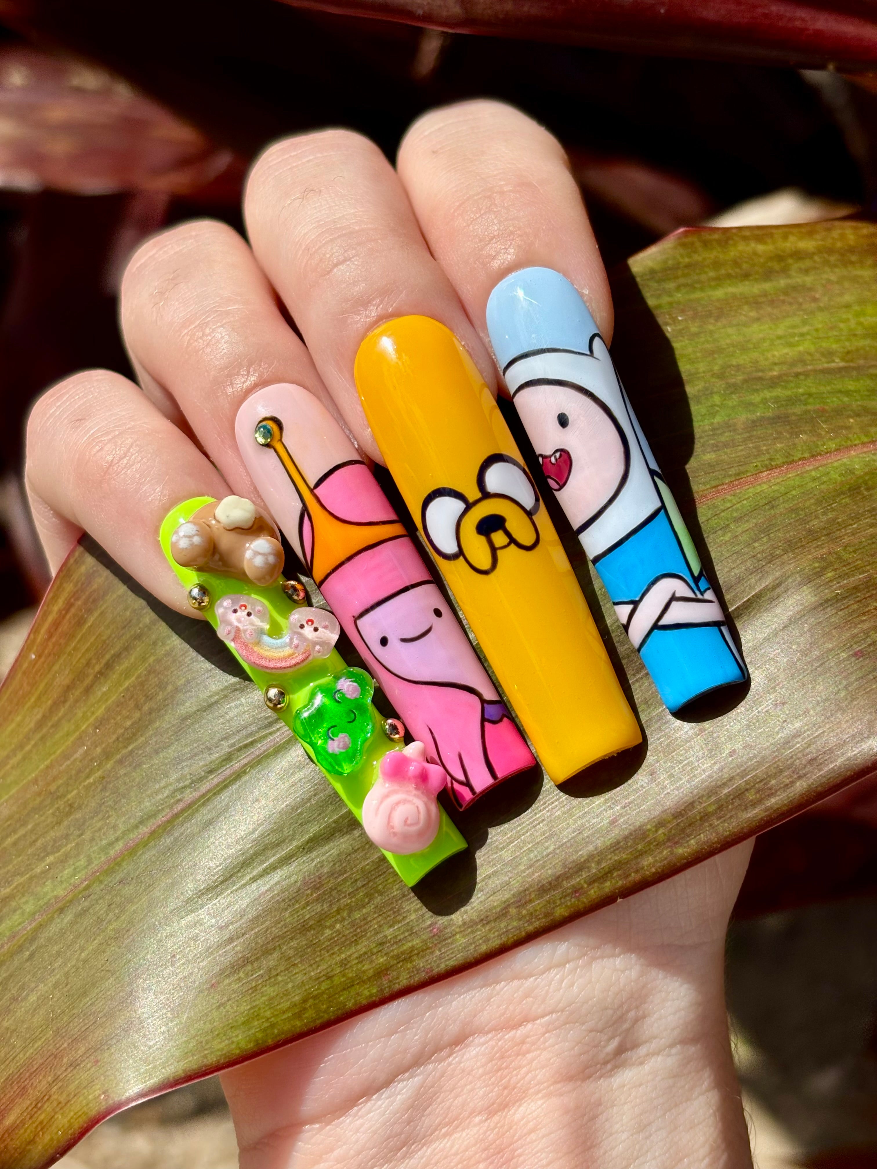 Adventure Time Nails
