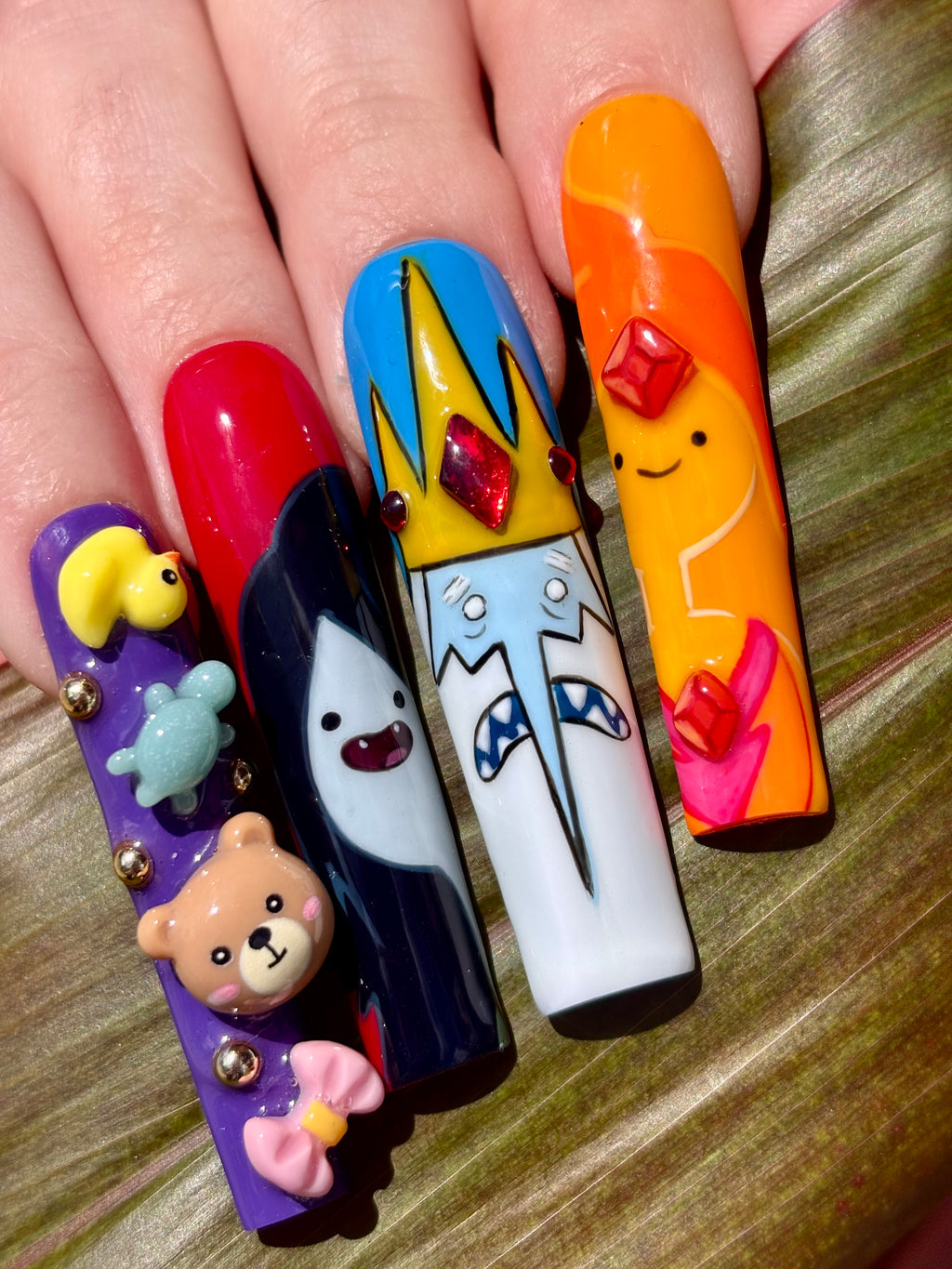 Adventure Time Nails