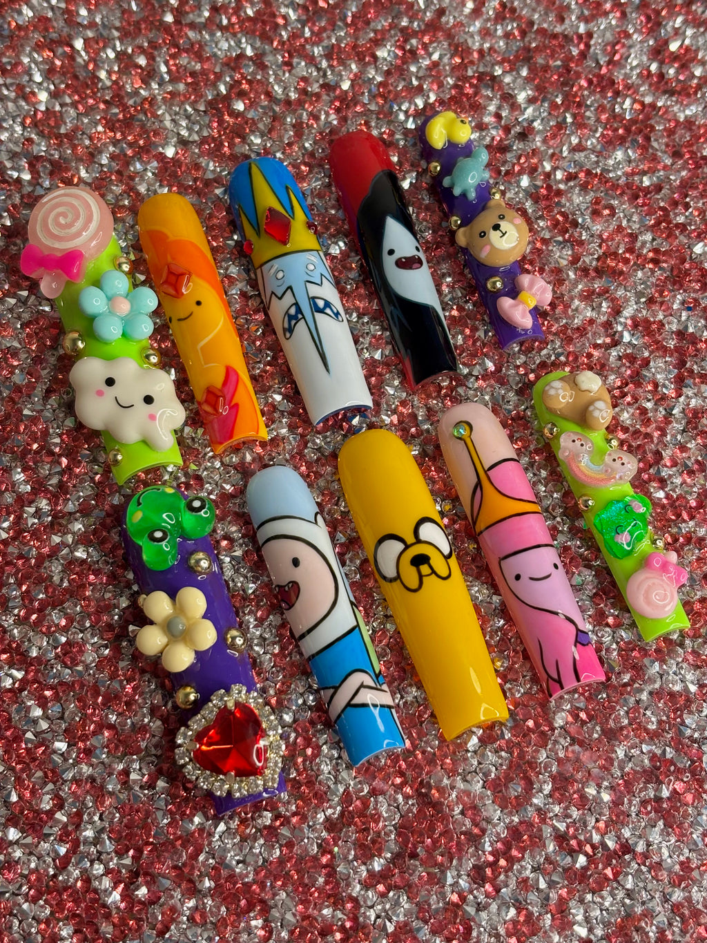 Adventure Time Nails